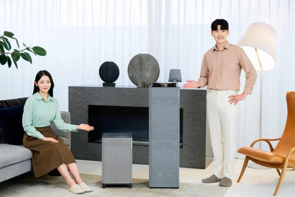 Samsung випускає очищувач повітря Bespoke Cube Air Infinite Line із функцією ШІ