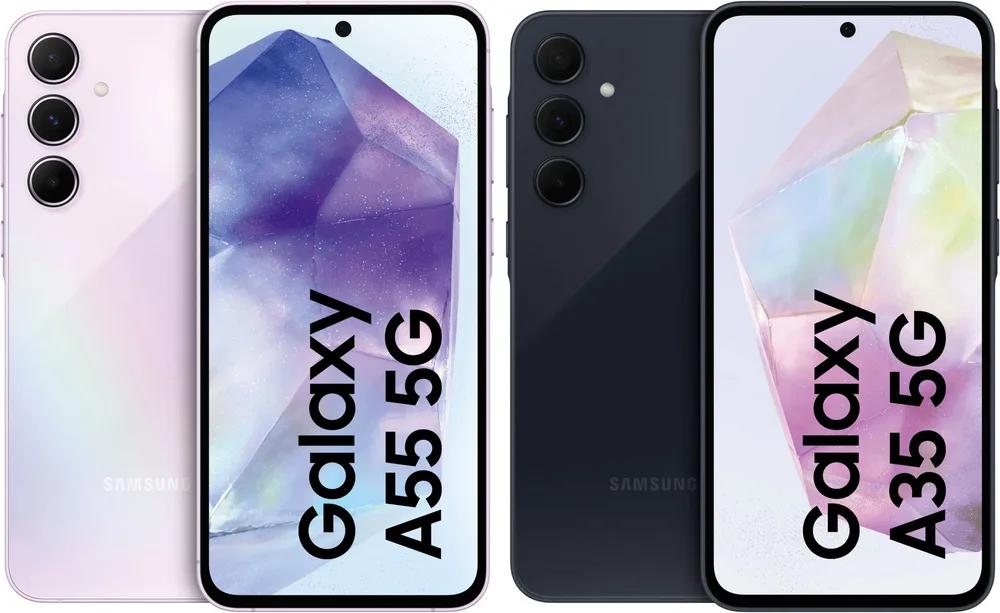 Galaxy A55 та Galaxy A35 надійшли у продаж у Європі