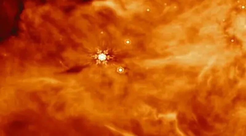 JWST виявив хмари затверділого спирту навколо протозірок