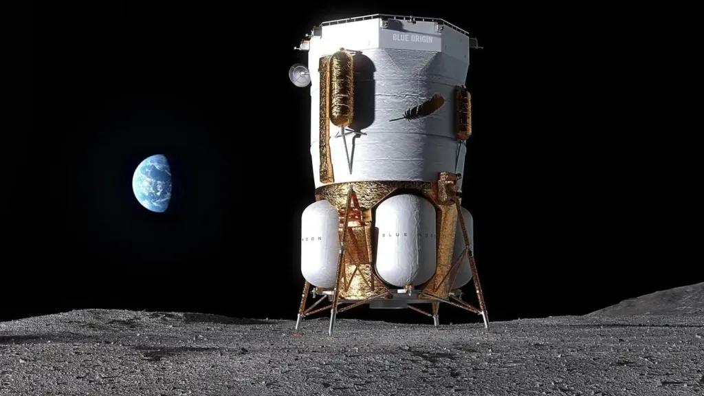 Blue Origin встановила амбітні терміни для посадки на Місяць