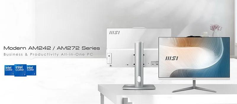 MSI представила моноблоки Modern AM242 та Modern AM272P