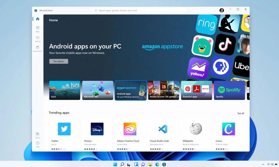 Microsoft припиняє підтримку програм для Android у Windows 11