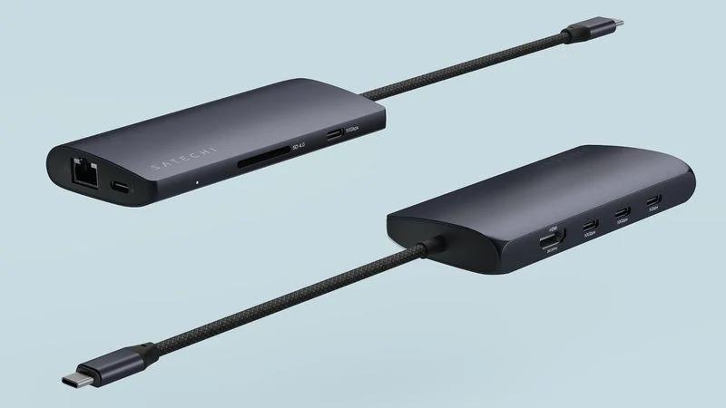 Satechi запускає багатопортовий адаптер USB-C 8K
