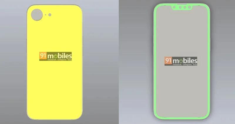 Дизайн iPhone SE 4 представлений у CAD-рендерах