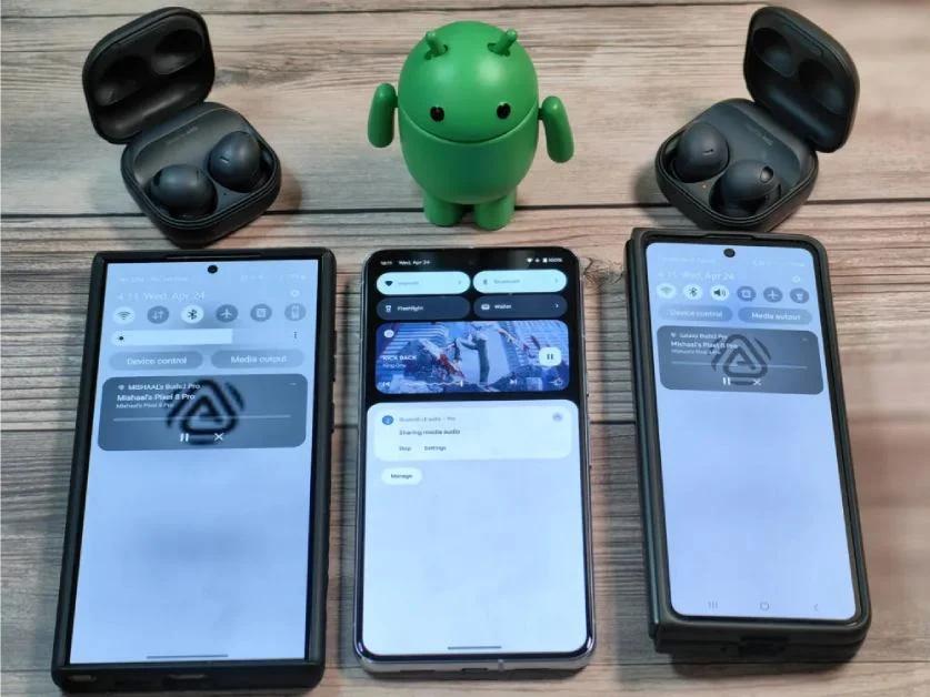 Android 15 додає можливість обміну аудіо на кількох пристроях через Bluetooth
