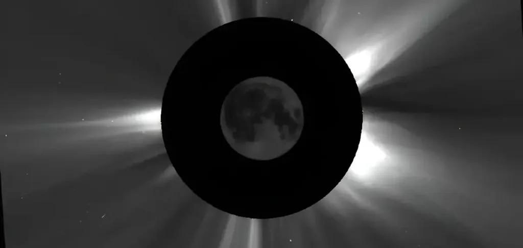 Новий інструмент «Eclipse Watch» показує затемнення з космосу в будь-який час