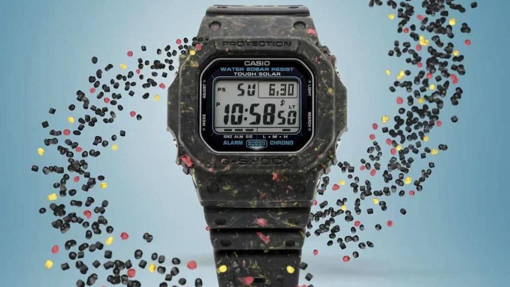 Casio випускає обмежену серію годинників G-5600BG-1 із перероблених відходів