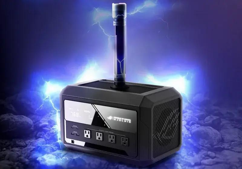 Asus показала пауербанк ROG Mjolnir у вигляді молота Тора