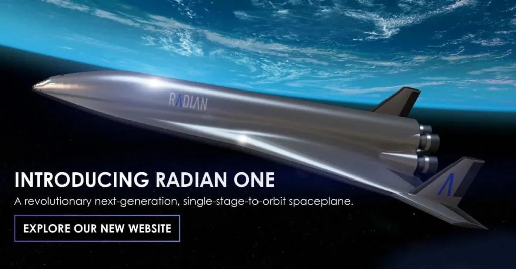 Radian Aerospace показала дизайн багаторазового космоплана Radian One
