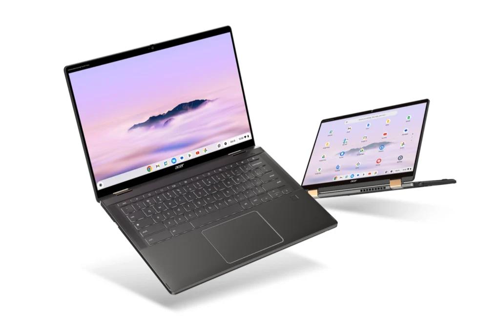 Acer представляє ноутбуки Chromebook Plus Spin 714 і 516 GE