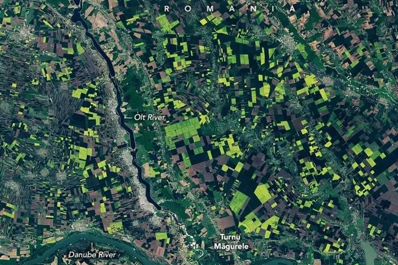 З космосу зафіксовані золоті родовища Румунії