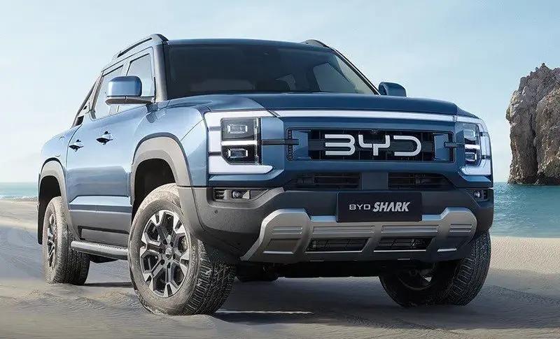BYD представляє пікап Shark із загальним запасом ходу 840 кілометрів