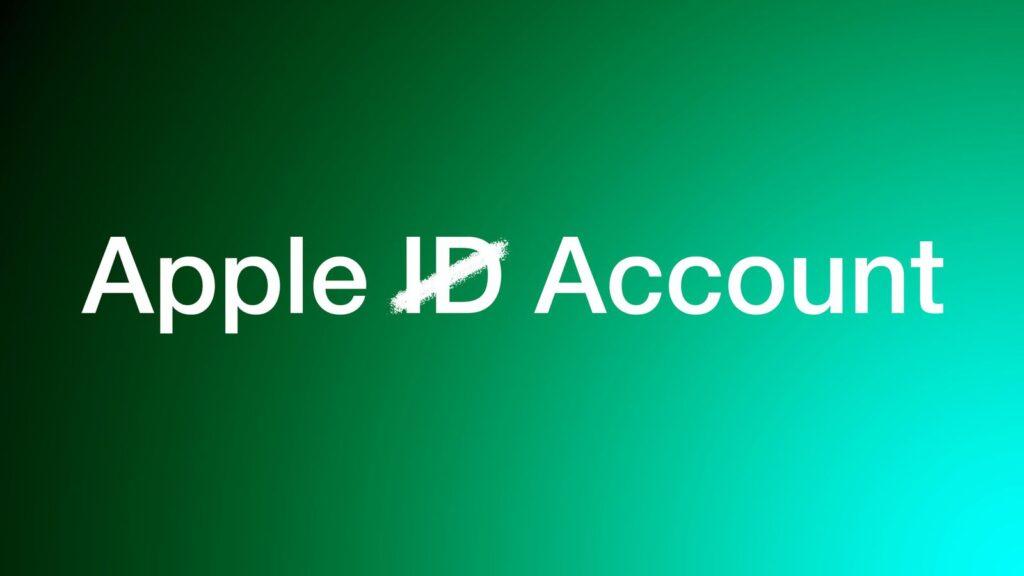 Apple перейменовує Apple ID на Apple Account