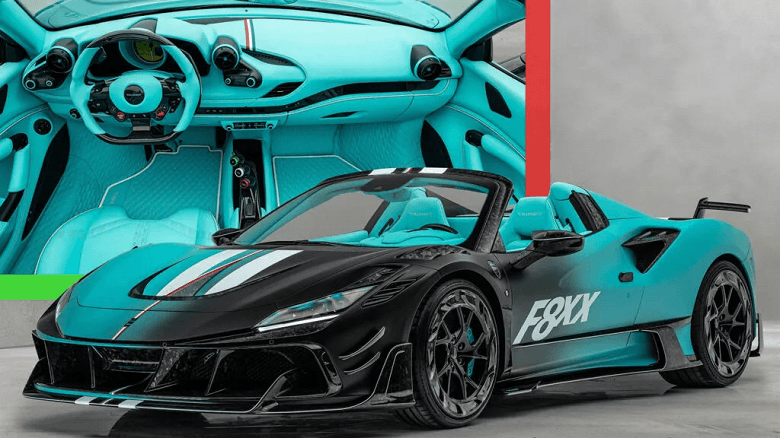 Представлено новий Ferrari F8XX Spider