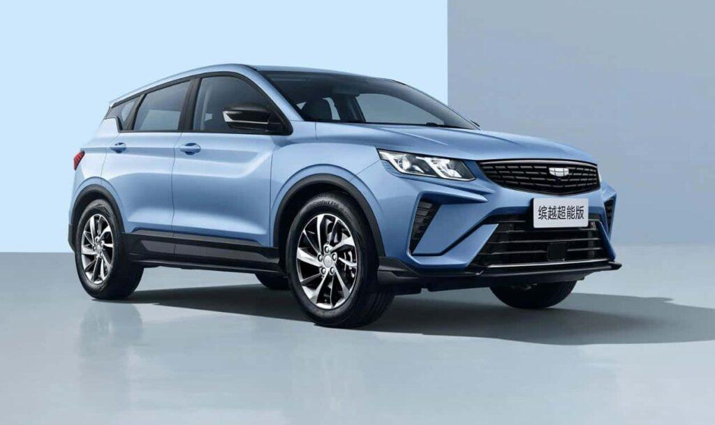 Geely опубликовала фото кроссовера Geely Coolray Super Power Edition