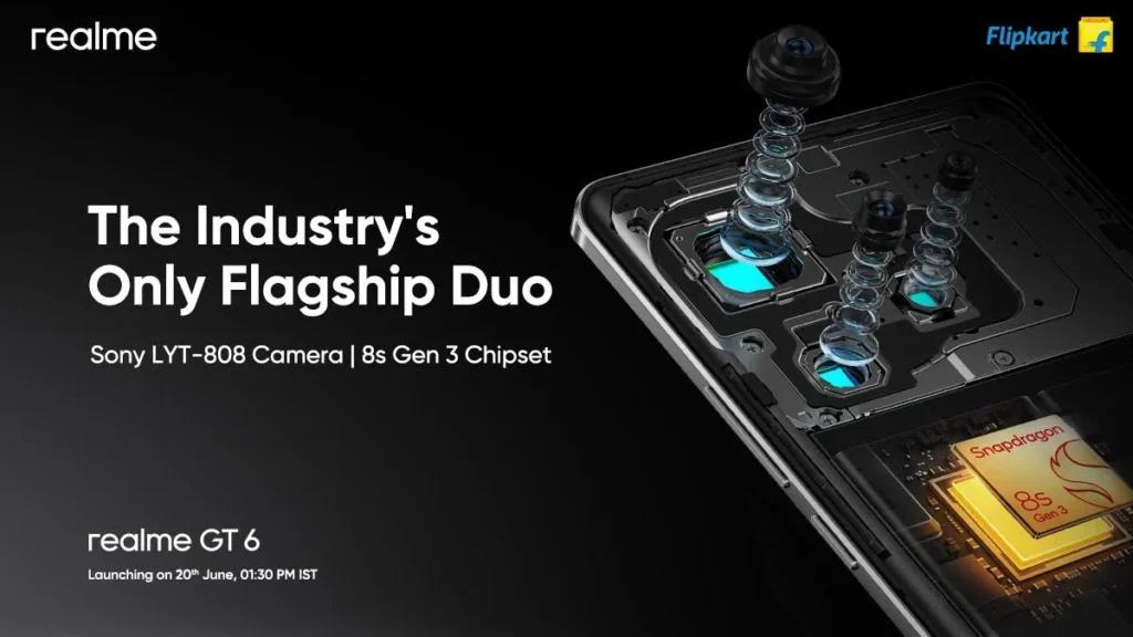 Realme розкрила характеристики камери Realme GT 6