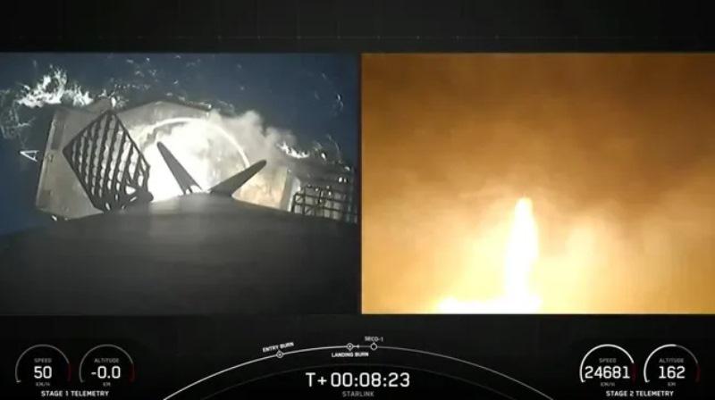 SpaceX здійснила 300-у посадку першого ступеня ракети Falcon 9