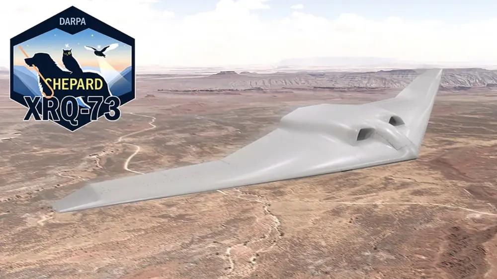 DARPA показало, як виглядатиме новий малопомітний дрон XRQ-73