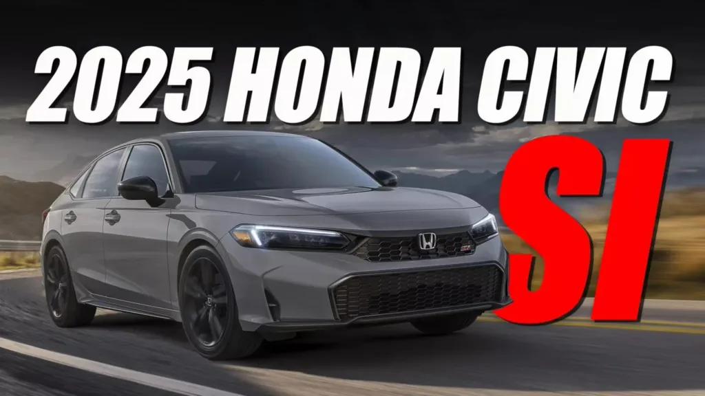 Honda випускає модель Civic Si 2025 року