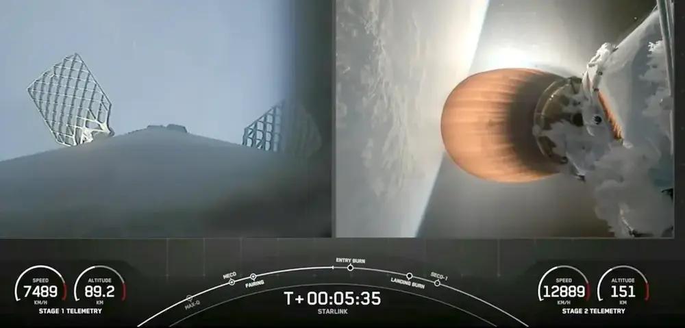SpaceX призупиняє запуски Falcon 9 через аномалію сходження з орбіти верхнього ступеня