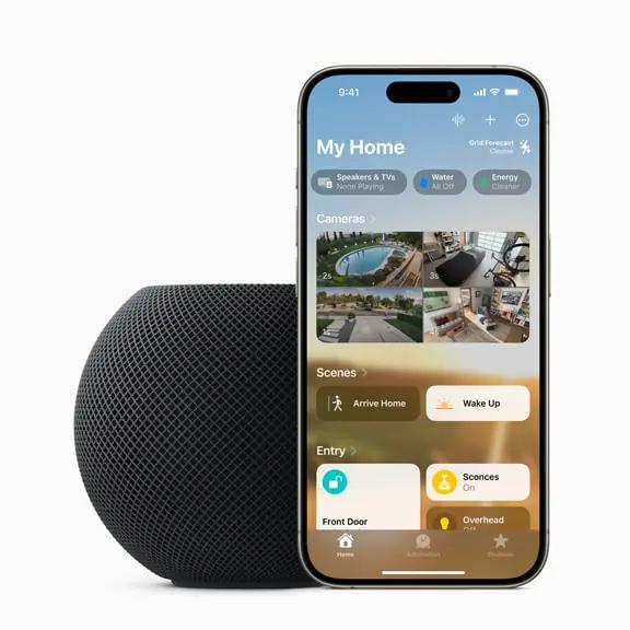 Apple представила новий опівнічний колір для розумної колонки HomePod mini