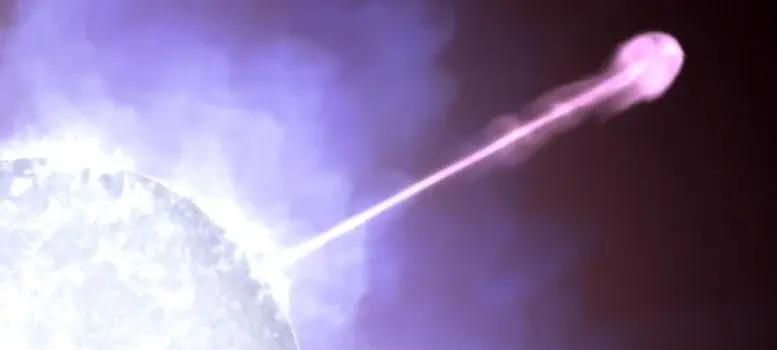 NASA Fermi виявив унікальний пік енергії в спалаху гамма-випромінювання