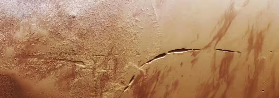 Mars Express відобразив величезний «шрам» на поверхні Червоної планети