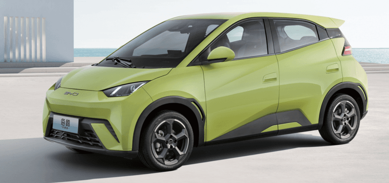 BYD випустить хетчбек Seagull 2025 в серпні