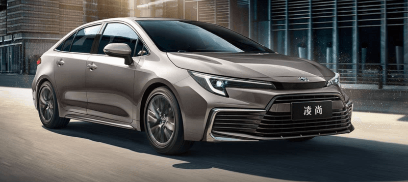 Представлена ​​Toyota Corolla 2024 Ling Shang