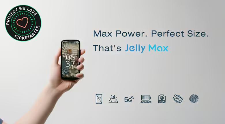 Представлений найменший 5G-смартфон Unihertz Jelly Max