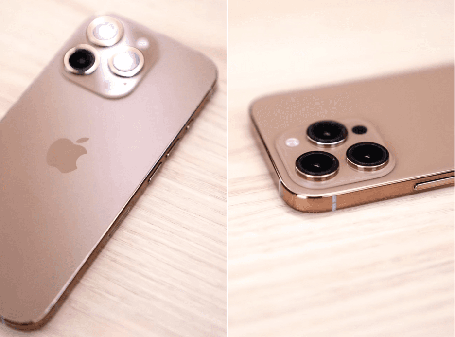 iPhone 16 Pro показали на тлі всіх золотих смартфонів Apple