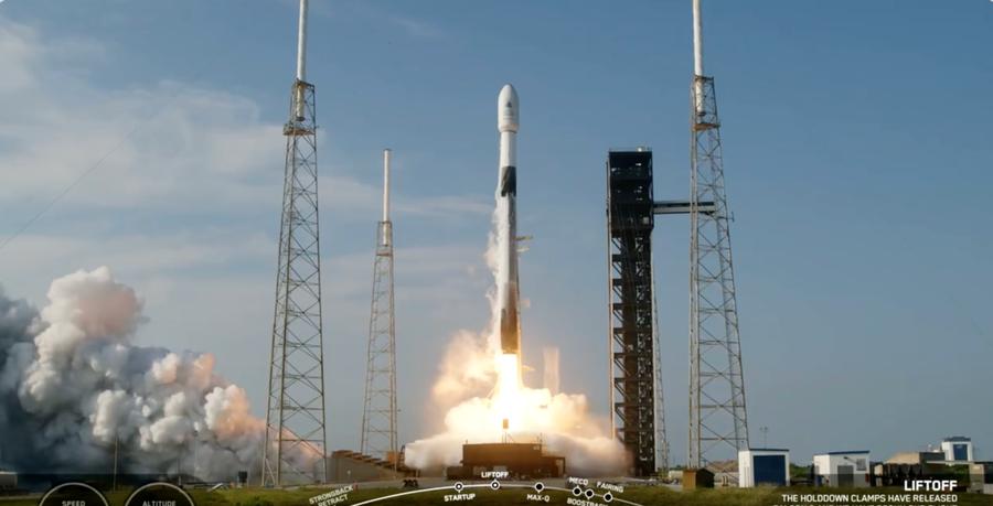 SpaceX запускає другу пару супутників Maxar WorldView Legion