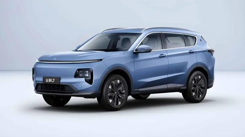 Chery представила кросовер Jetour Shanhai L7