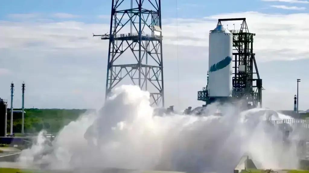 Blue Origin тестує верхній ступінь New Glenn
