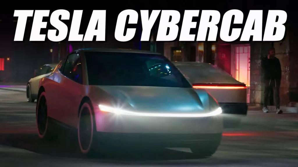 Представлена ​​абсолютно нова Tesla CyberCab