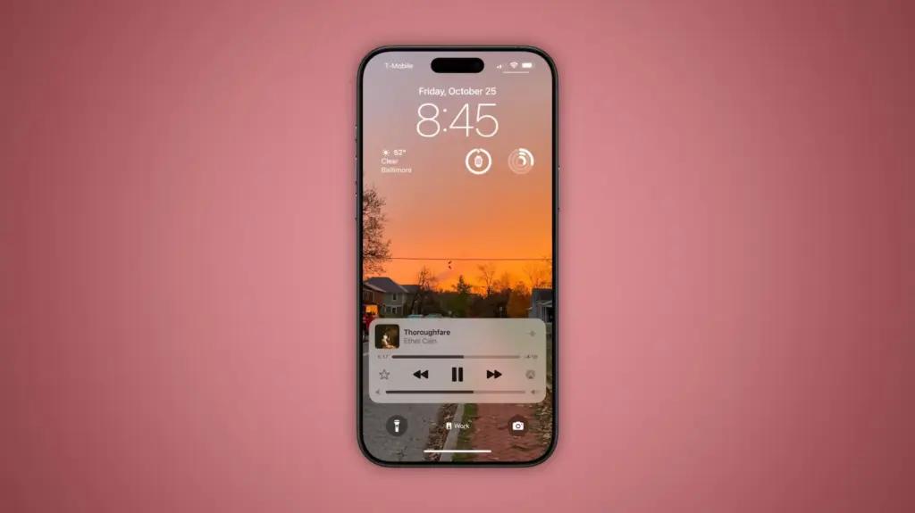 Apple повертає повзунок гучності на екрані блокування iPhone в iOS 18.2