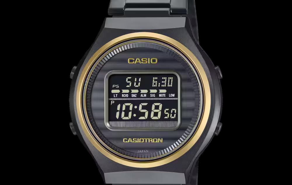 Представлені нові годинники Casio Casiotron з календарем