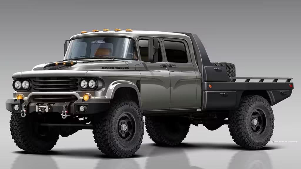 Представлений Dodge Power Wagon із 7,0-літровим мотором Hellephant V8