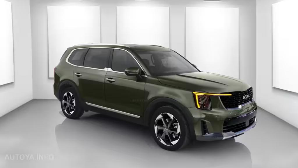 Новий Kia Telluride 2025 вперше помітили на дорозі