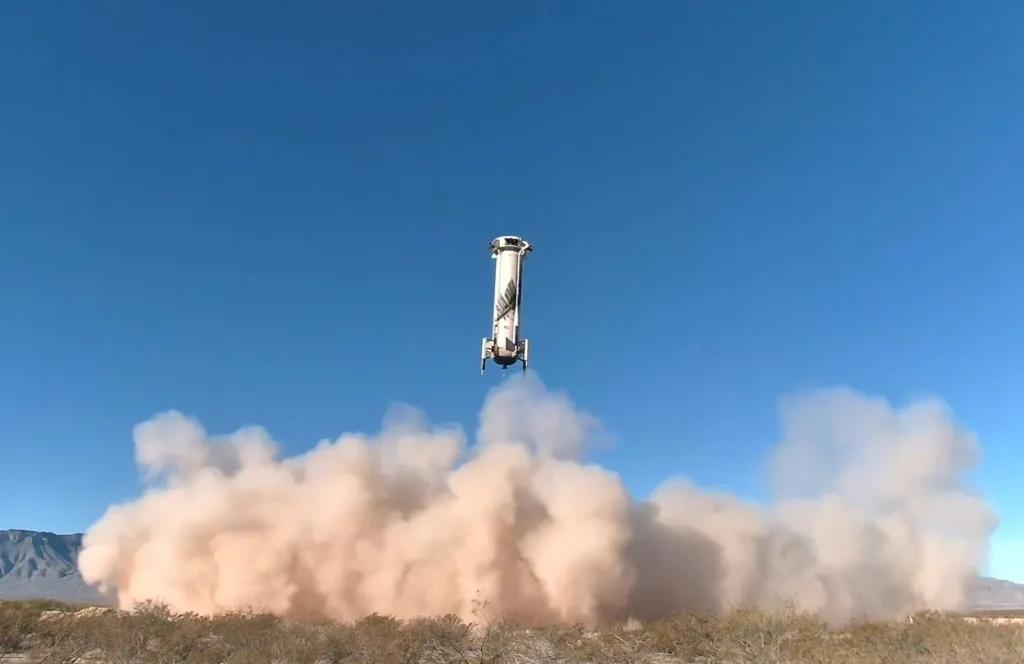 Blue Origin запускає дев’яту суборбітальну місію New Shepard з екіпажем