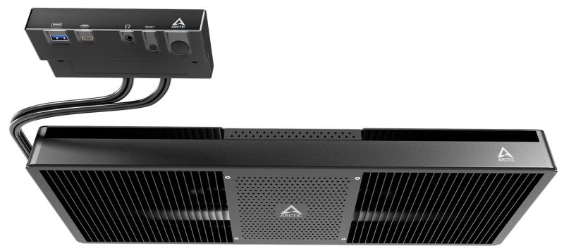 Arctic представила безшумний підстільний ПК на потужному чіпі Ryzen