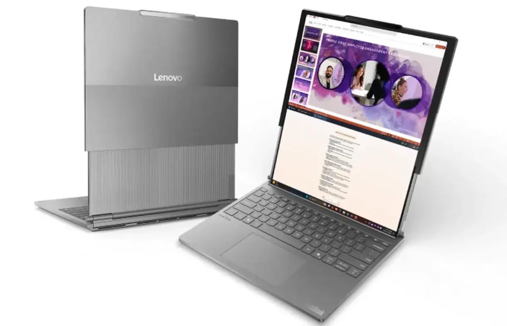 Опубліковані фото ноутбука Lenovo ThinkBook Plus з дисплеєм, що розширюється