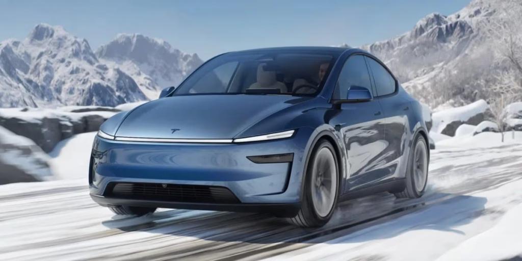Tesla представила офіційні рендери електромобіля Model Y Juniper