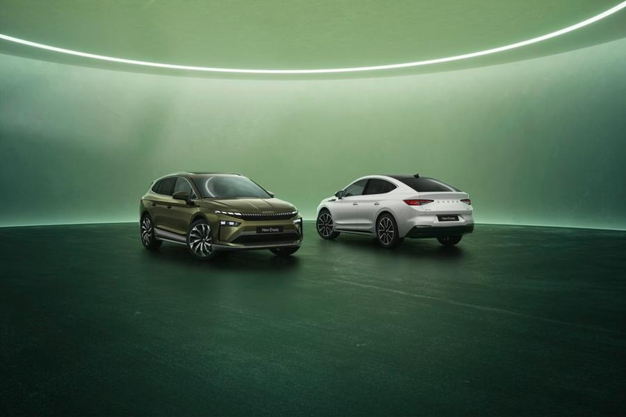 Представлені нові Skoda Enyaq та Enyaq Coupe 2025