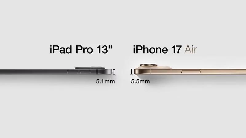 Ось наскільки тонким може бути iPhone 17 Air