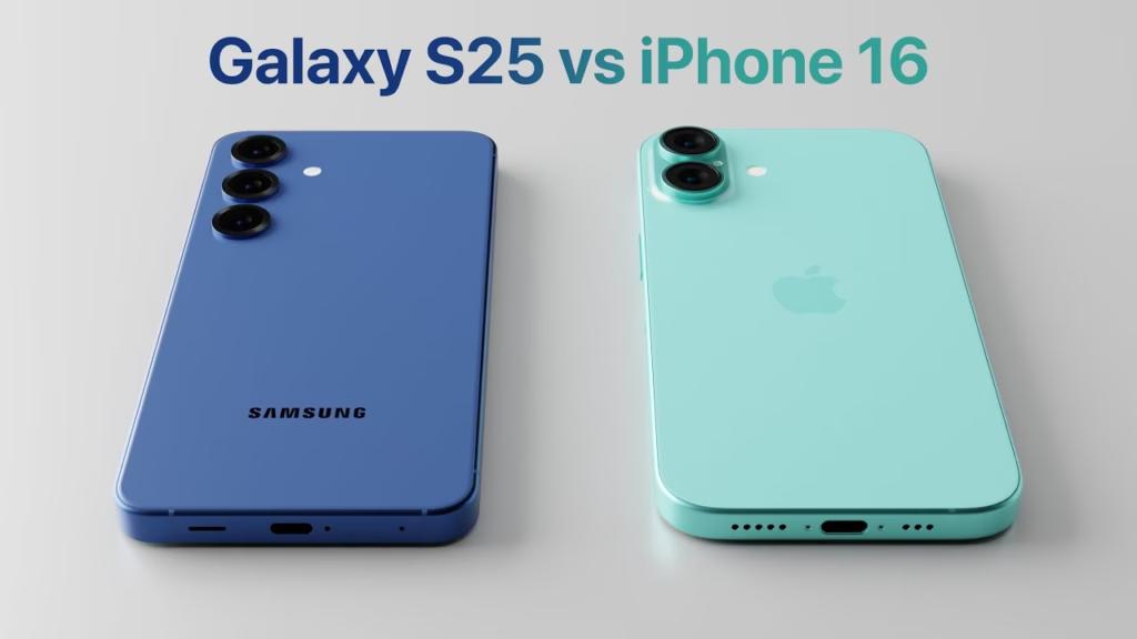 Samsung Galaxy S25 порівняли з iPhone 16
