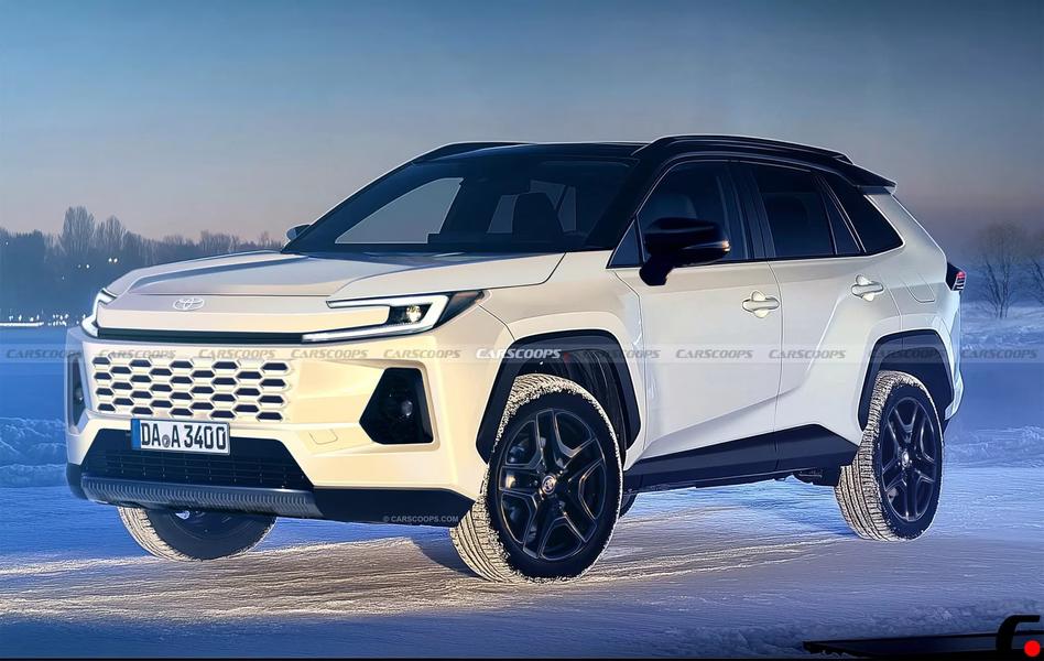 Новий Toyota RAV4 2026 показали на якісних зображеннях