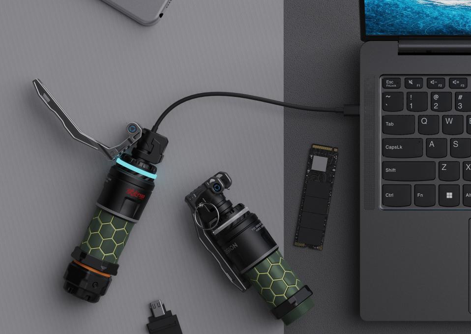 Новий корпус SSD від Lenovo Legion нагадує гранату