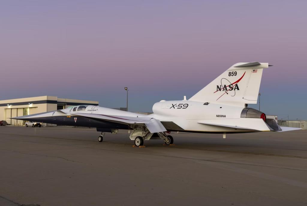 NASA випробувало систему автоматичного контролю швидкості для X-59