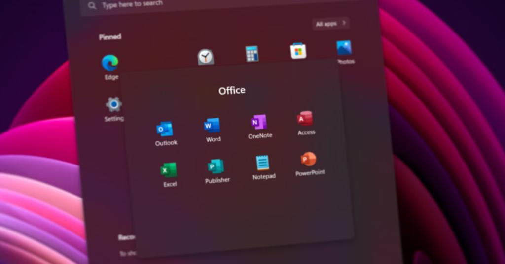 Microsoft тестує новий спосіб створення папок у меню «Пуск»